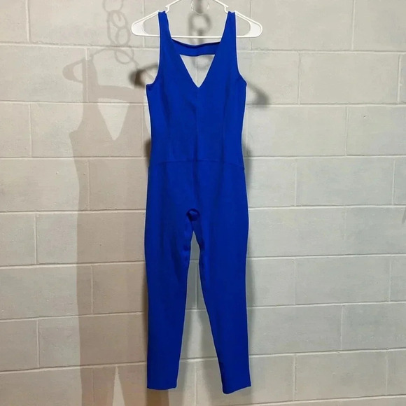 Free People Movement Never Better One-Piece Jumpsuit S in Electric Cobalt NWOT - Picture 2 of 11
